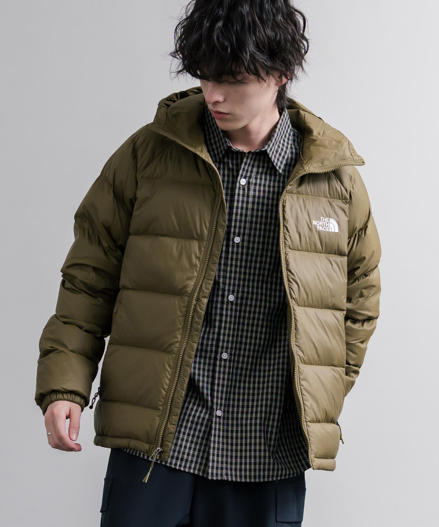 THE NORTH FACE ザ・ノースフェイス M HYDRNLTE DWN HOODIE 600フィルパワーナイロンタフタフーディーダウンジャケット/耐久性撥水ナイロンジャケット 16555