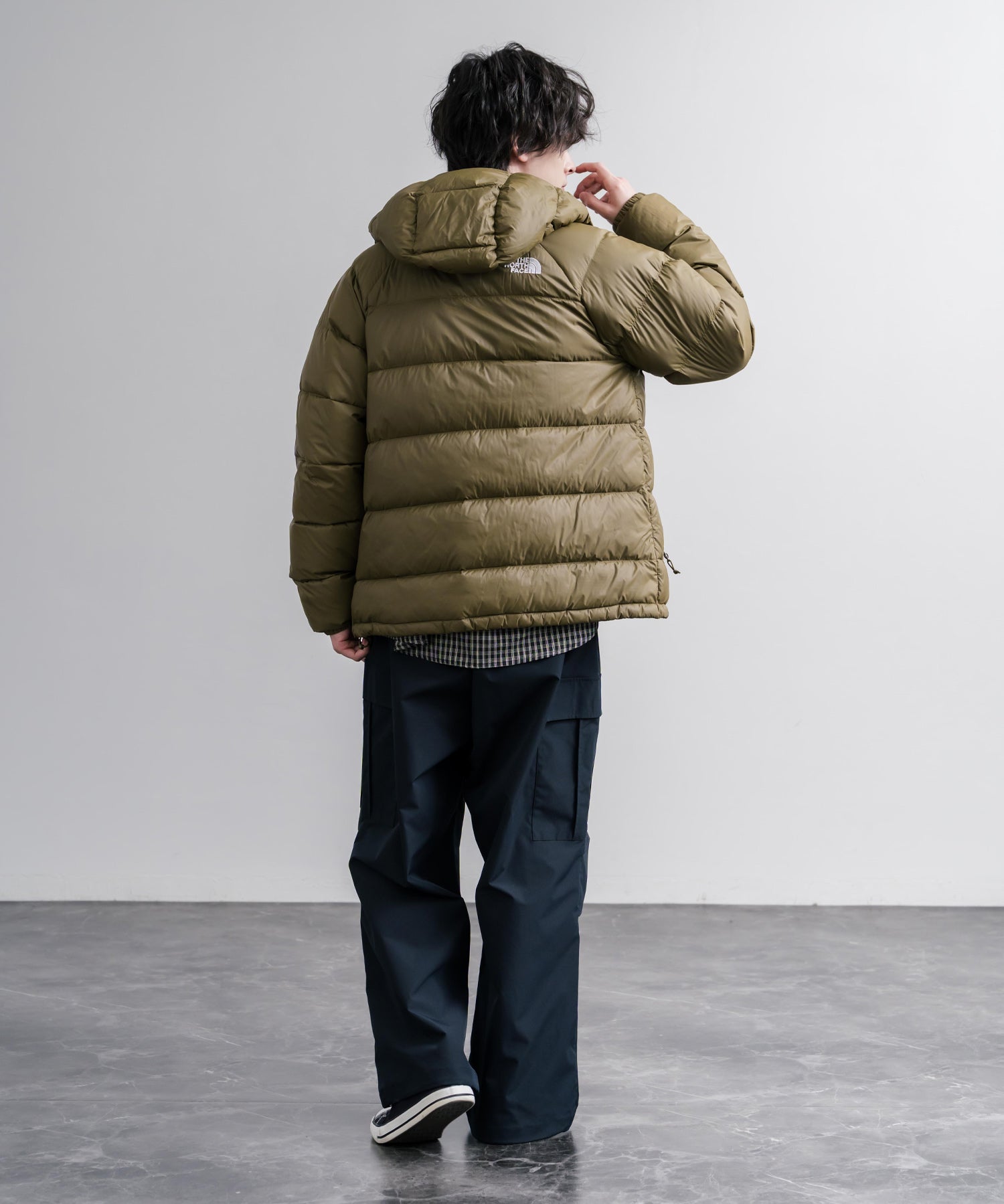 THE NORTH FACE ザ・ノースフェイス M HYDRNLTE DWN HOODIE 600フィルパワーナイロンタフタフーディーダウンジャケット/耐久性撥水ナイロンジャケット 16555