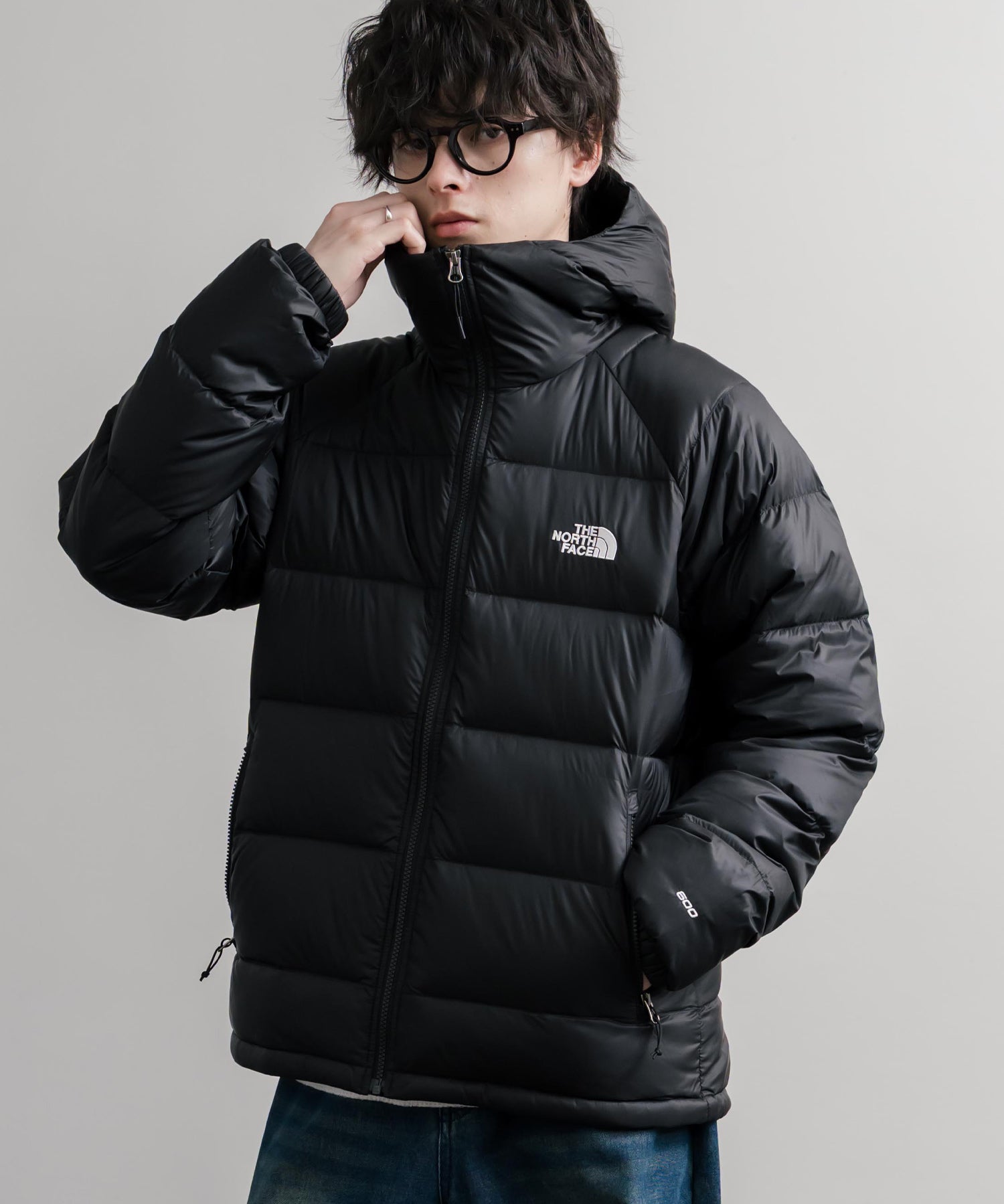 THE NORTH FACE ザ・ノースフェイス M HYDRNLTE DWN HOODIE 600フィルパワーナイロンタフタフーディーダウンジャケット/耐久性撥水ナイロンジャケット 16555