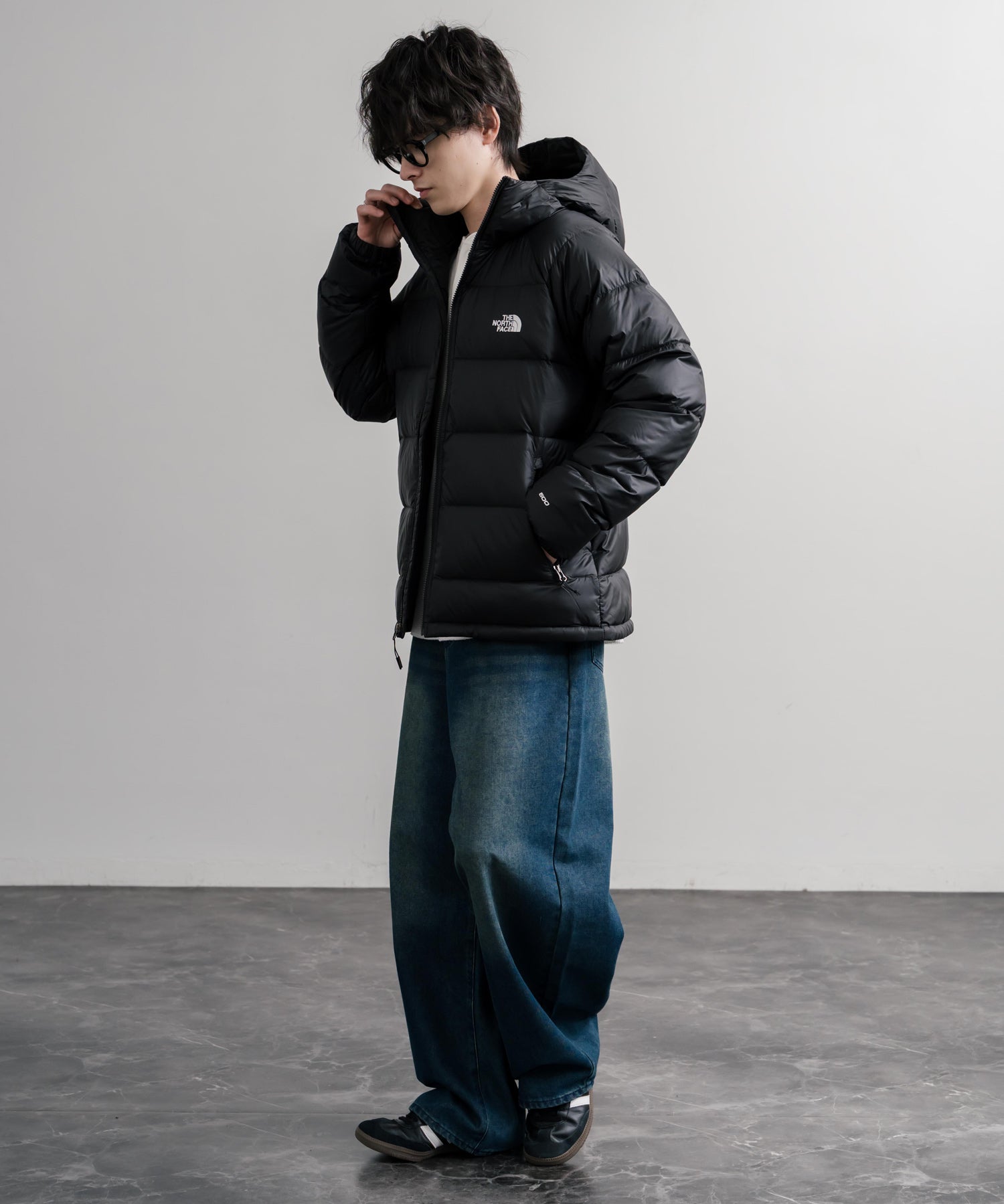 THE NORTH FACE ザ・ノースフェイス M HYDRNLTE DWN HOODIE 600フィルパワーナイロンタフタフーディーダウンジャケット/耐久性撥水ナイロンジャケット 16555