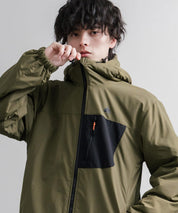 LOGOS ロゴス オーバーサイズフード裏ボアフリースフーディー/ワンポイントロゴ撥水ナイロンジャケット/マウンテンパーカー 16561