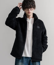 日本未展開モデル THE NORTH FACE WHITE LABEL COMFY ALPHA FLEECE ZIP UP ザ・ノースフェイス ホワイトレーベル ワンポイントロゴ刺繍スタンドカラーシャギーボアフリースジャケット 16563