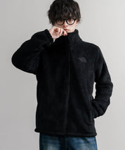 日本未展開モデル THE NORTH FACE WHITE LABEL COMFY ALPHA FLEECE ZIP UP ザ・ノースフェイス ホワイトレーベル ワンポイントロゴ刺繍スタンドカラーシャギーボアフリースジャケット 16563