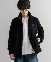 日本未展開モデル THE NORTH FACE WHITE LABEL COMFY ALPHA FLEECE ZIP UP ザ・ノースフェイス ホワイトレーベル ワンポイントロゴ刺繍スタンドカラーシャギーボアフリースジャケット 16563