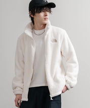 日本未展開モデル THE NORTH FACE WHITE LABEL COMFY ALPHA FLEECE ZIP UP ザ・ノースフェイス ホワイトレーベル ワンポイントロゴ刺繍スタンドカラーシャギーボアフリースジャケット 16563