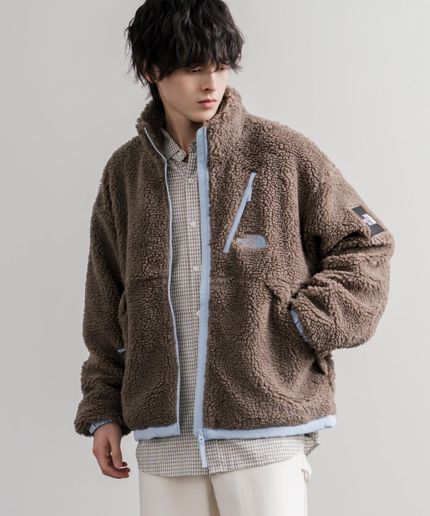 日本未展開モデル THE NORTH FACE ノースフェイス WHITE LABEL ホワイトレーベル COMOR FLEECE JACKET シープボアフリースジャケット 16564