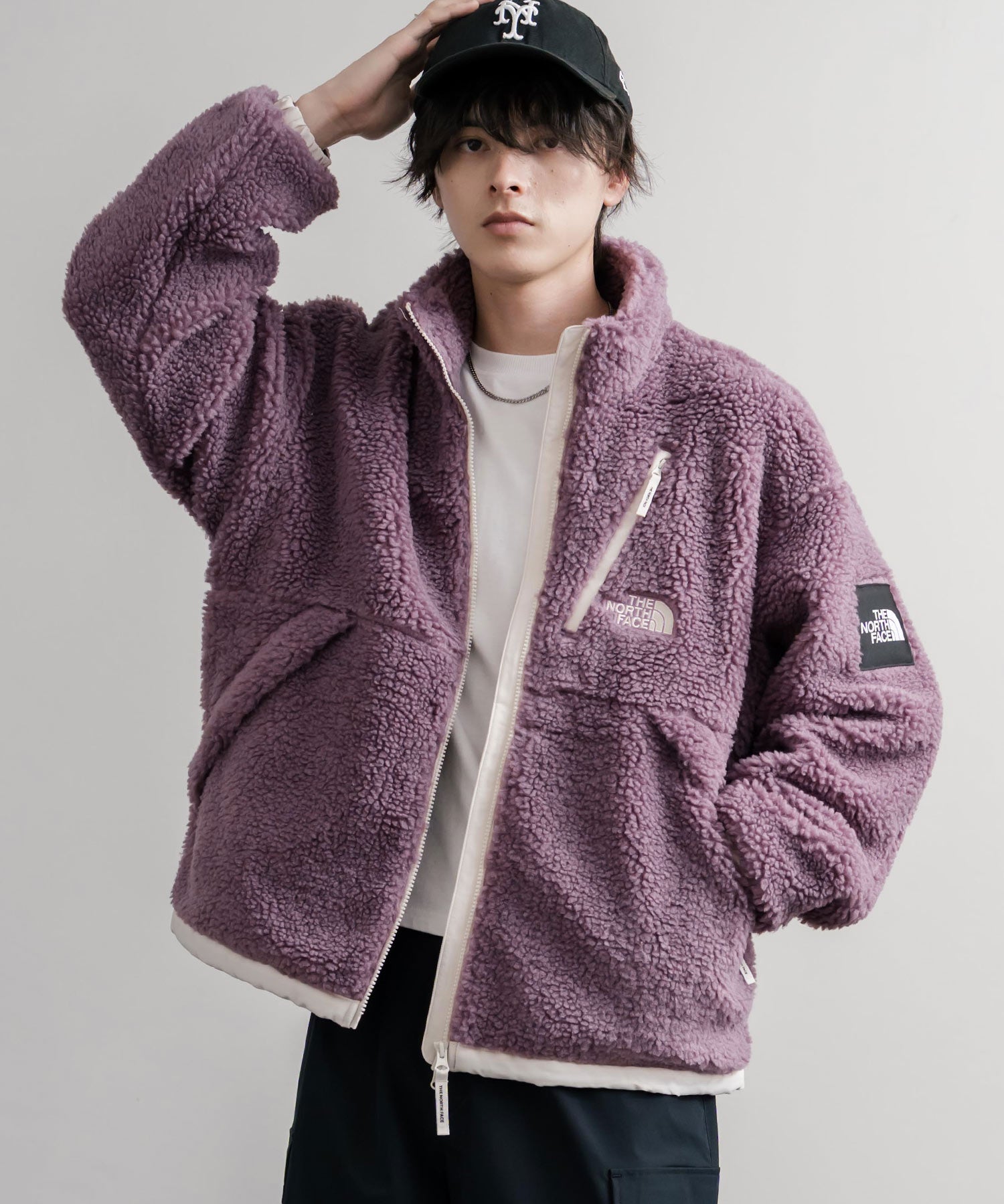 日本未展開モデル THE NORTH FACE ノースフェイス WHITE LABEL ホワイトレーベル COMOR FLEECE JACKET シープボアフリースジャケット 16564