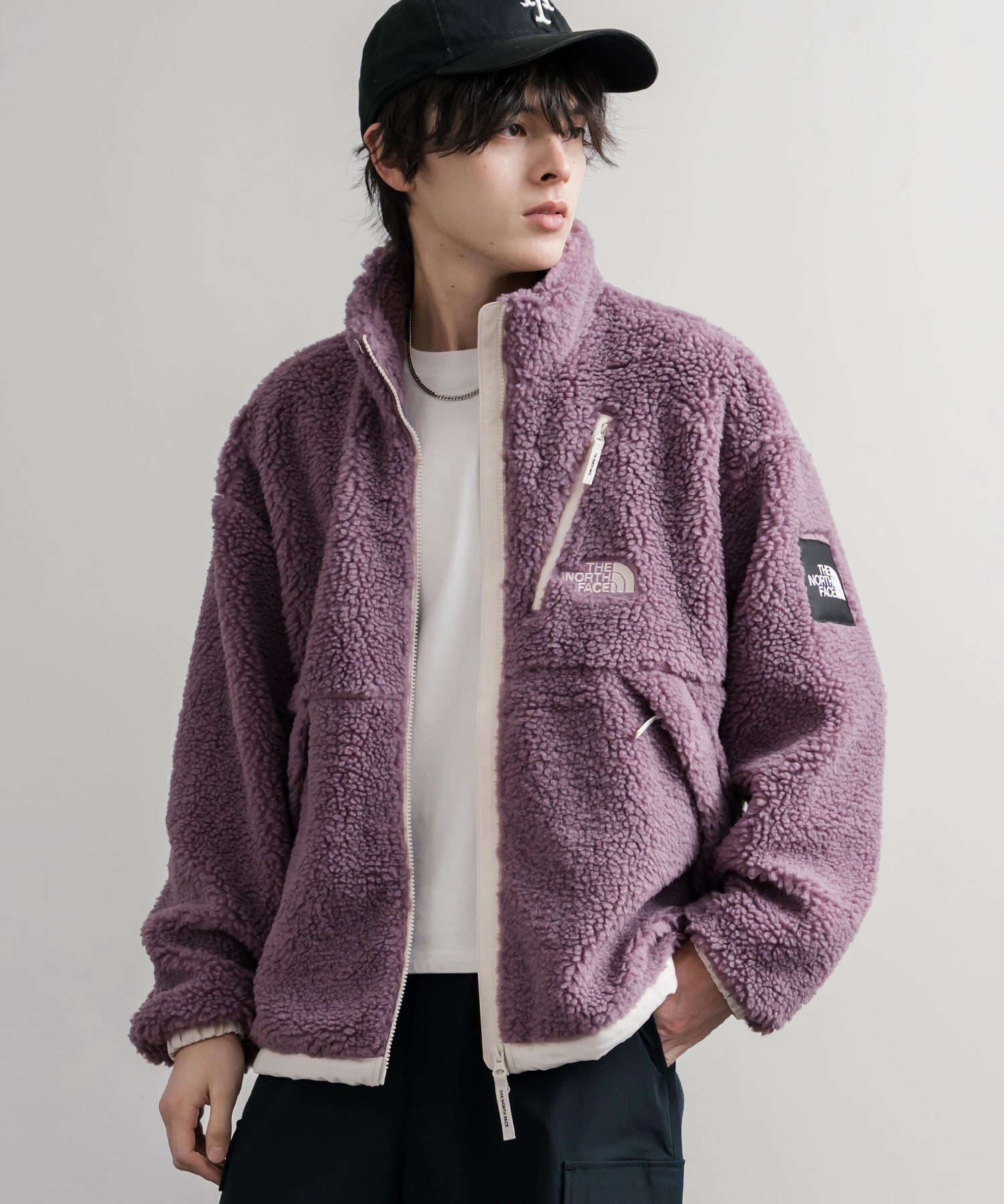 日本未展開モデル THE NORTH FACE ノースフェイス WHITE LABEL ホワイトレーベル COMOR FLEECE JACKET シープボアフリースジャケット 16564
