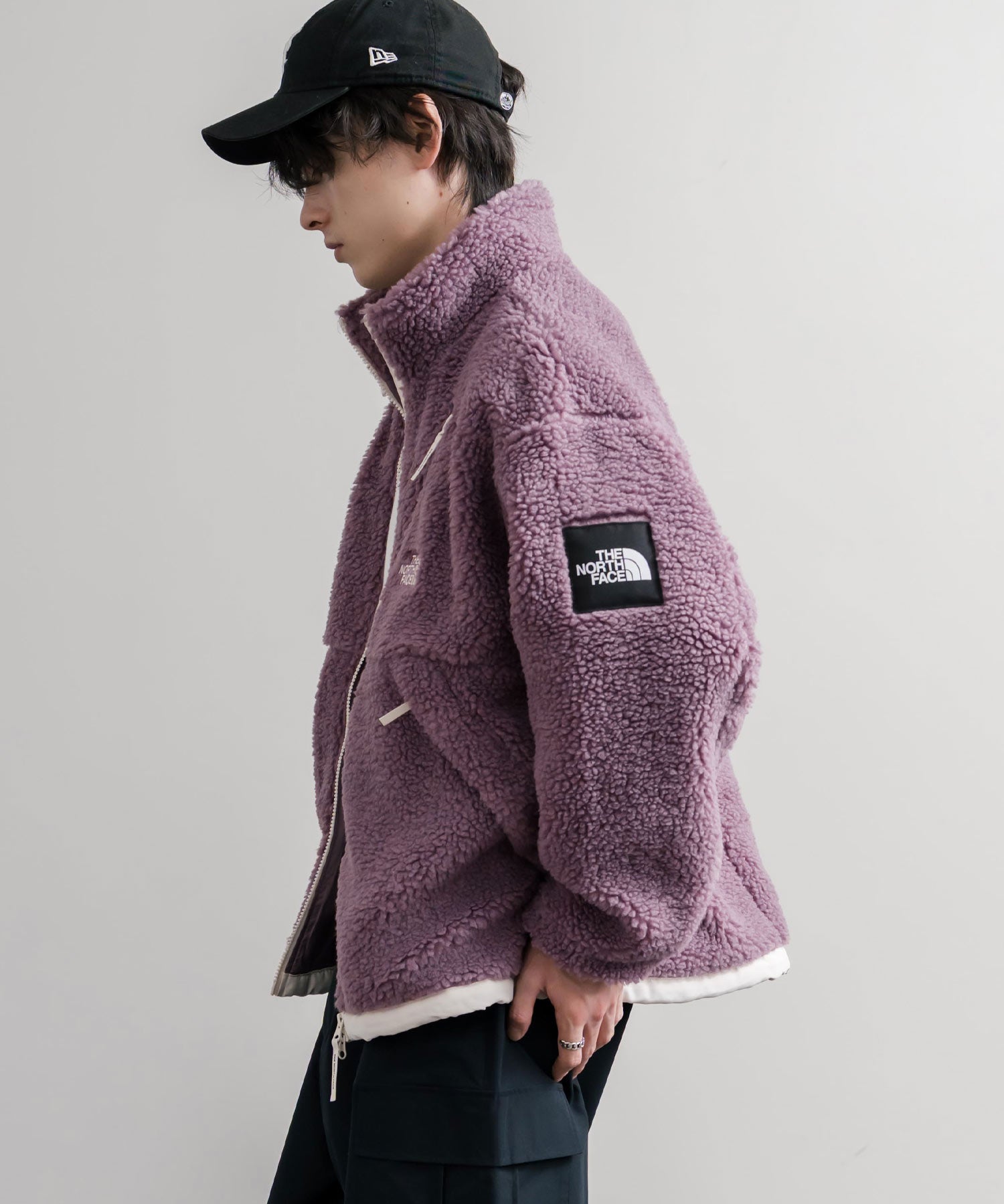 日本未展開モデル THE NORTH FACE ノースフェイス WHITE LABEL ホワイトレーベル COMOR FLEECE JACKET シープボアフリースジャケット 16564