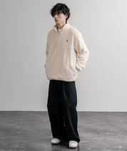 U.S. POLO ASSN. ユーエスポロアッスン ハーフジップダブルフェイスボアフリースプルオーバー/スタンドネックボアトレーナー  16582