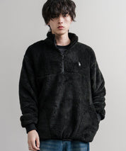 U.S. POLO ASSN. ユーエスポロアッスン ハーフジップダブルフェイスボアフリースプルオーバー/スタンドネックボアトレーナー  16582
