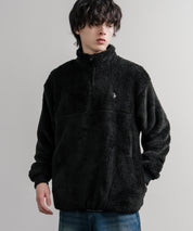 U.S. POLO ASSN. ユーエスポロアッスン ハーフジップダブルフェイスボアフリースプルオーバー/スタンドネックボアトレーナー  16582