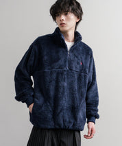 U.S. POLO ASSN. ユーエスポロアッスン ハーフジップダブルフェイスボアフリースプルオーバー/スタンドネックボアトレーナー  16582