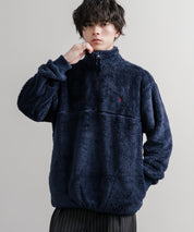 U.S. POLO ASSN. ユーエスポロアッスン ハーフジップダブルフェイスボアフリースプルオーバー/スタンドネックボアトレーナー  16582