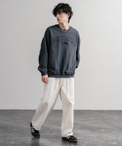 日本未展開モデル THE NORTH FACE ザ・ノースフェイス WHITE LABEL ホワイトレーベル EXPLORE SWEATSHIRTS アップリケ刺繍裏毛長袖スウェット/アーチロゴトレーナー 16595