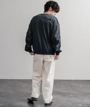 日本未展開モデル THE NORTH FACE ザ・ノースフェイス WHITE LABEL ホワイトレーベル EXPLORE SWEATSHIRTS アップリケ刺繍裏毛長袖スウェット/アーチロゴトレーナー 16595