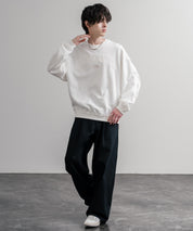 日本未展開モデル THE NORTH FACE ザ・ノースフェイス WHITE LABEL ホワイトレーベル EXPLORE SWEATSHIRTS アップリケ刺繍裏毛長袖スウェット/アーチロゴトレーナー 16595