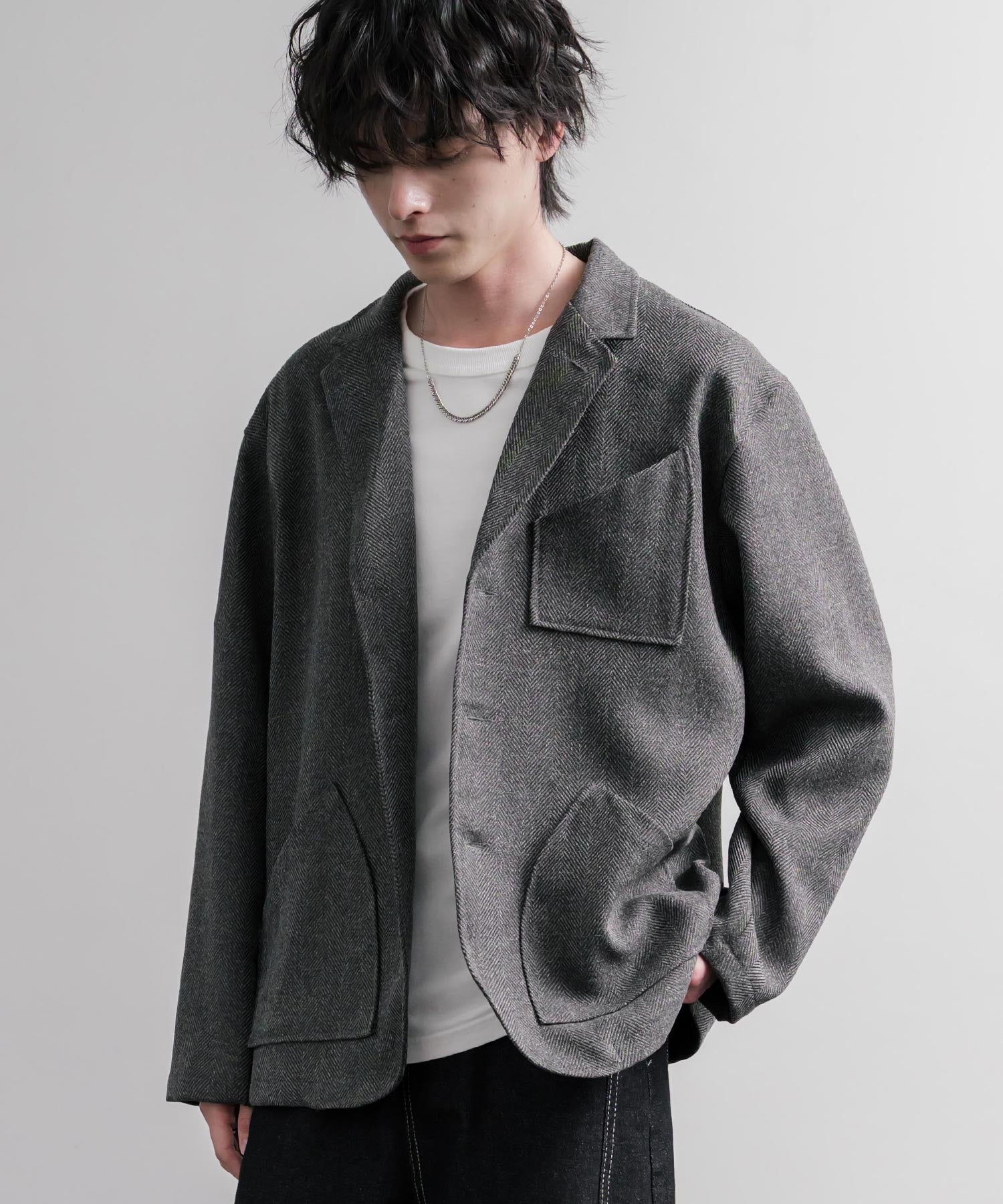 テーラードジャケット AUD7439 16597【セットアップ可能】