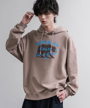 日本未展開モデル THE NORTH FACE ザ・ノースフェイス WHITE LABEL ホワイトレーベル BERKELEY HOODIE 裏毛アニマルプリントパーカー/フーディー 16610