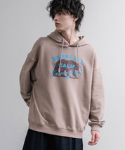 日本未展開モデル THE NORTH FACE ザ・ノースフェイス WHITE LABEL ホワイトレーベル BERKELEY HOODIE 裏毛アニマルプリントパーカー/フーディー 16610