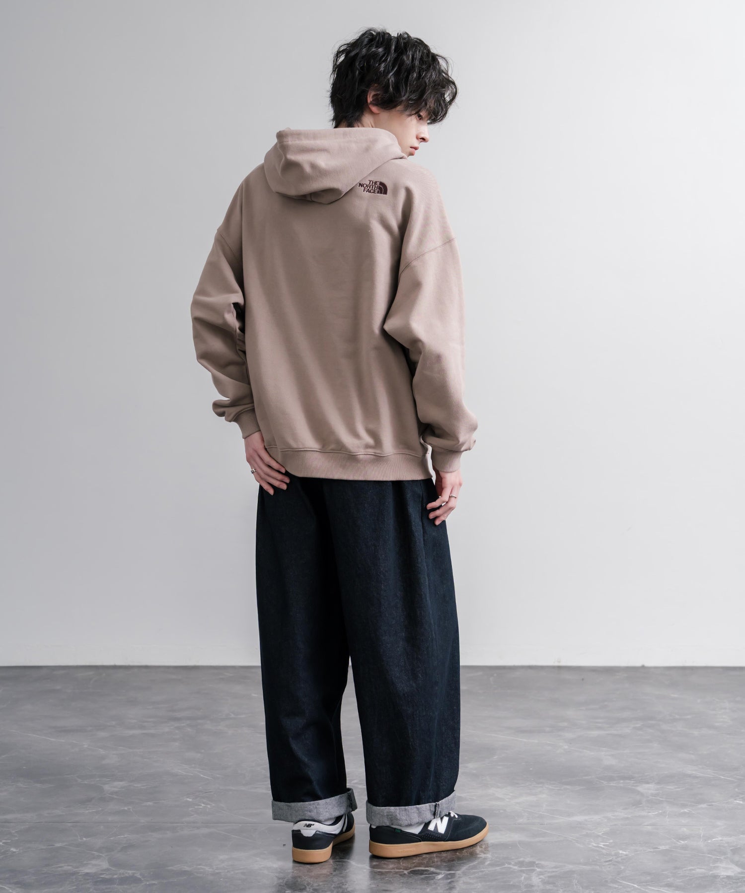 日本未展開モデル THE NORTH FACE ザ・ノースフェイス WHITE LABEL ホワイトレーベル BERKELEY HOODIE 裏毛アニマルプリントパーカー/フーディー 16610