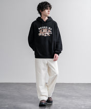 日本未展開モデル THE NORTH FACE ザ・ノースフェイス WHITE LABEL ホワイトレーベル BERKELEY HOODIE 裏毛アニマルプリントパーカー/フーディー 16610