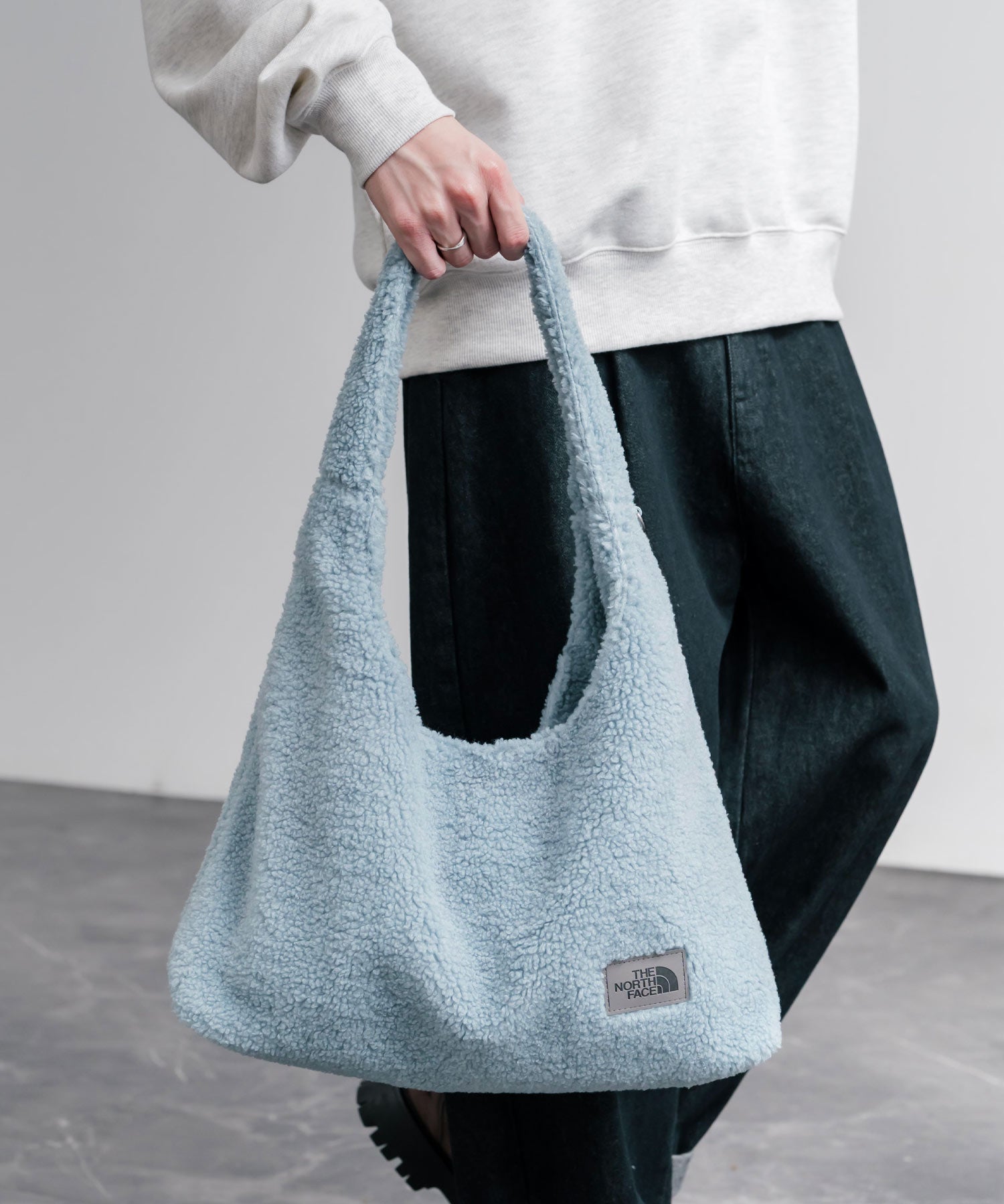 THE NORTH FACE ザ・ノースフェイス TNF TRIG BAG シープボアトートバッグ/トリッグバッグ/ロゴワッペンワンショルダーバッグ 16612
