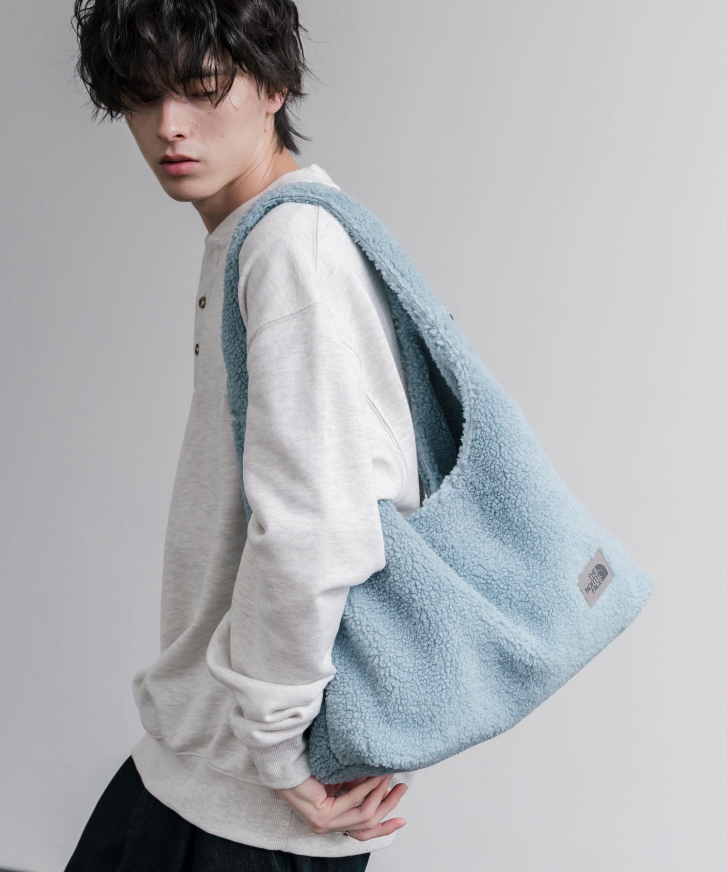 THE NORTH FACE ザ・ノースフェイス TNF TRIG BAG シープボアトートバッグ/トリッグバッグ/ロゴワッペンワンショルダーバッグ 16612