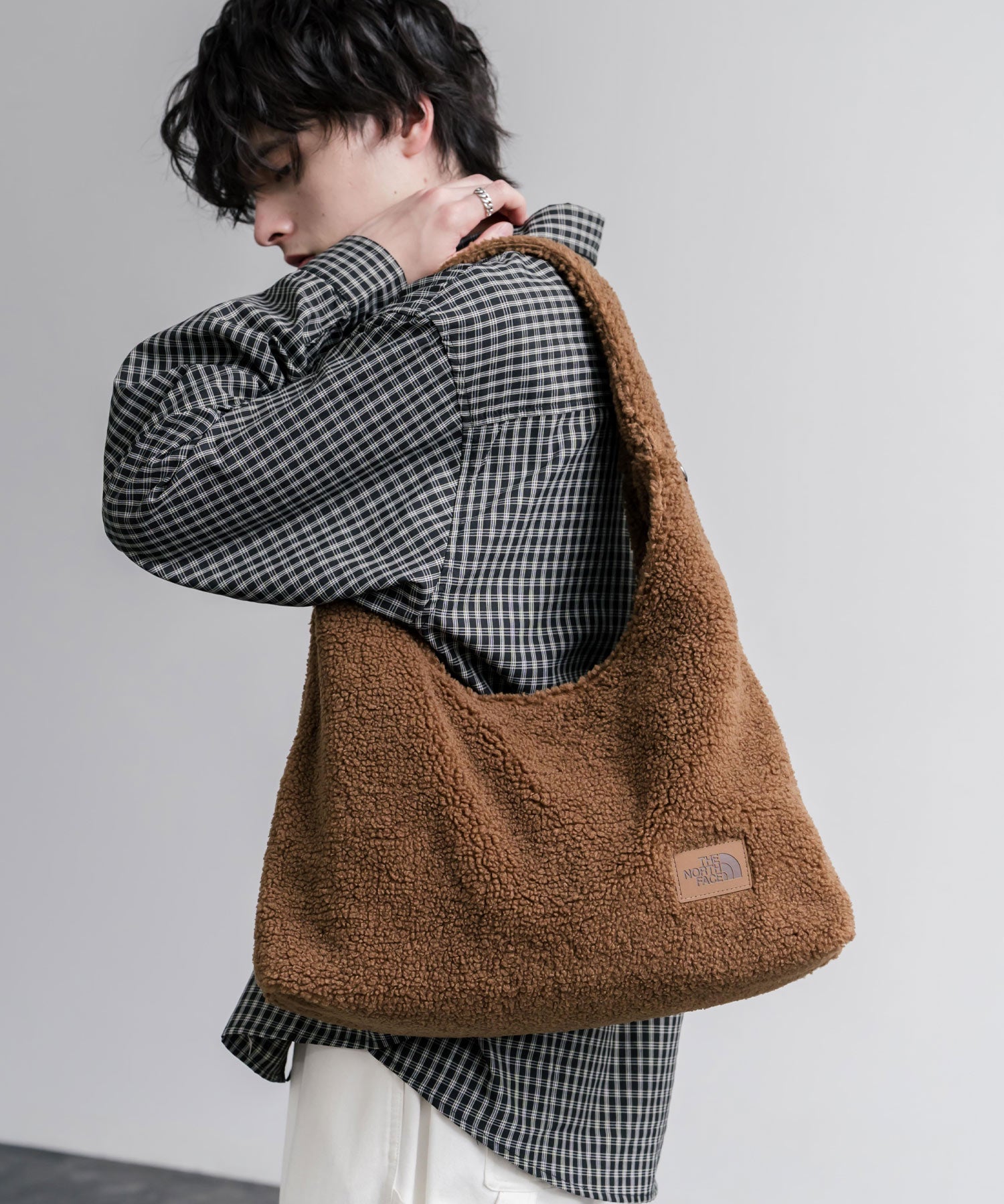 THE NORTH FACE ザ・ノースフェイス TNF TRIG BAG シープボアトートバッグ/トリッグバッグ/ロゴワッペンワンショルダーバッグ 16612