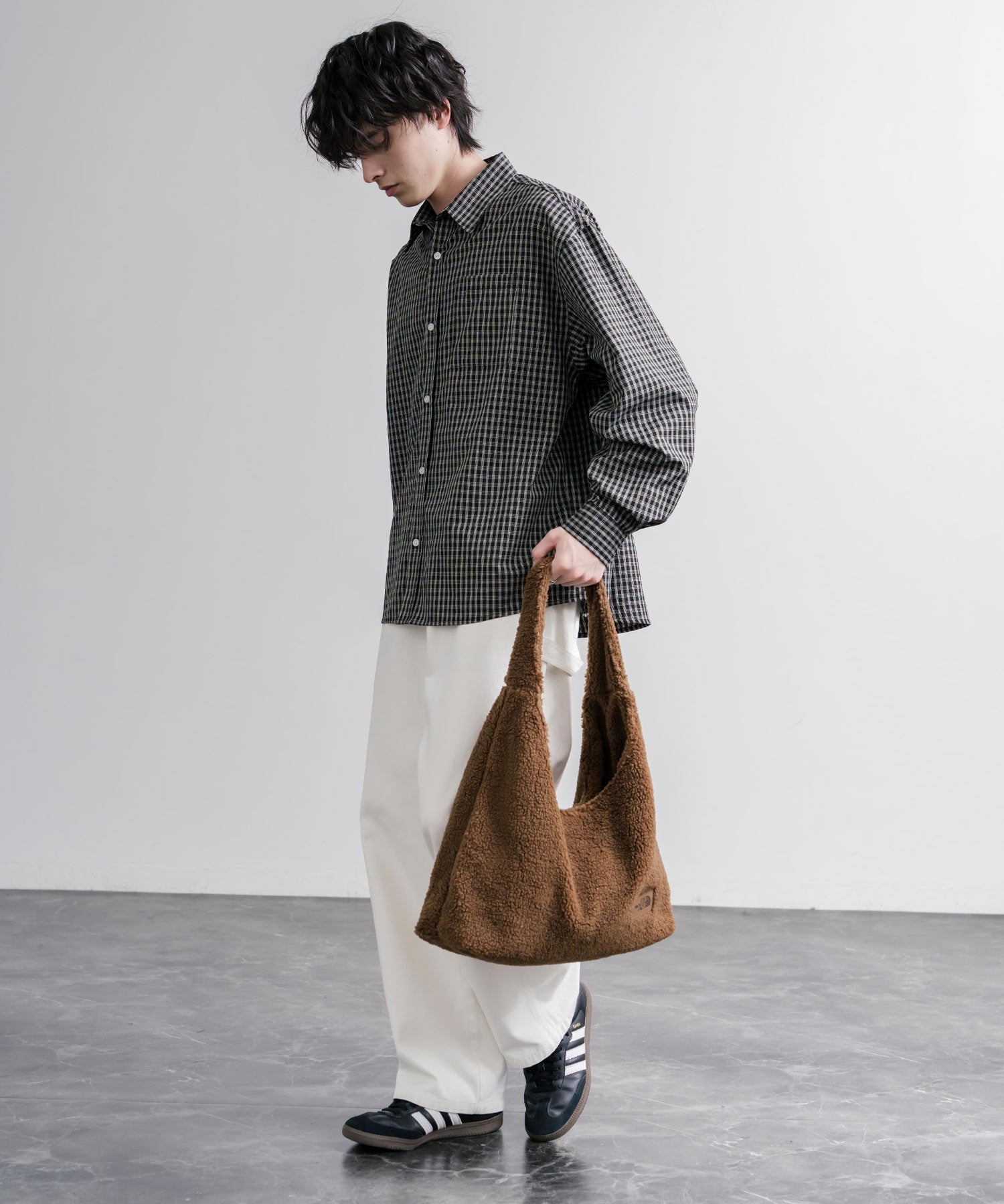 THE NORTH FACE ザ・ノースフェイス TNF TRIG BAG シープボアトートバッグ/トリッグバッグ/ロゴワッペンワンショルダーバッグ 16612