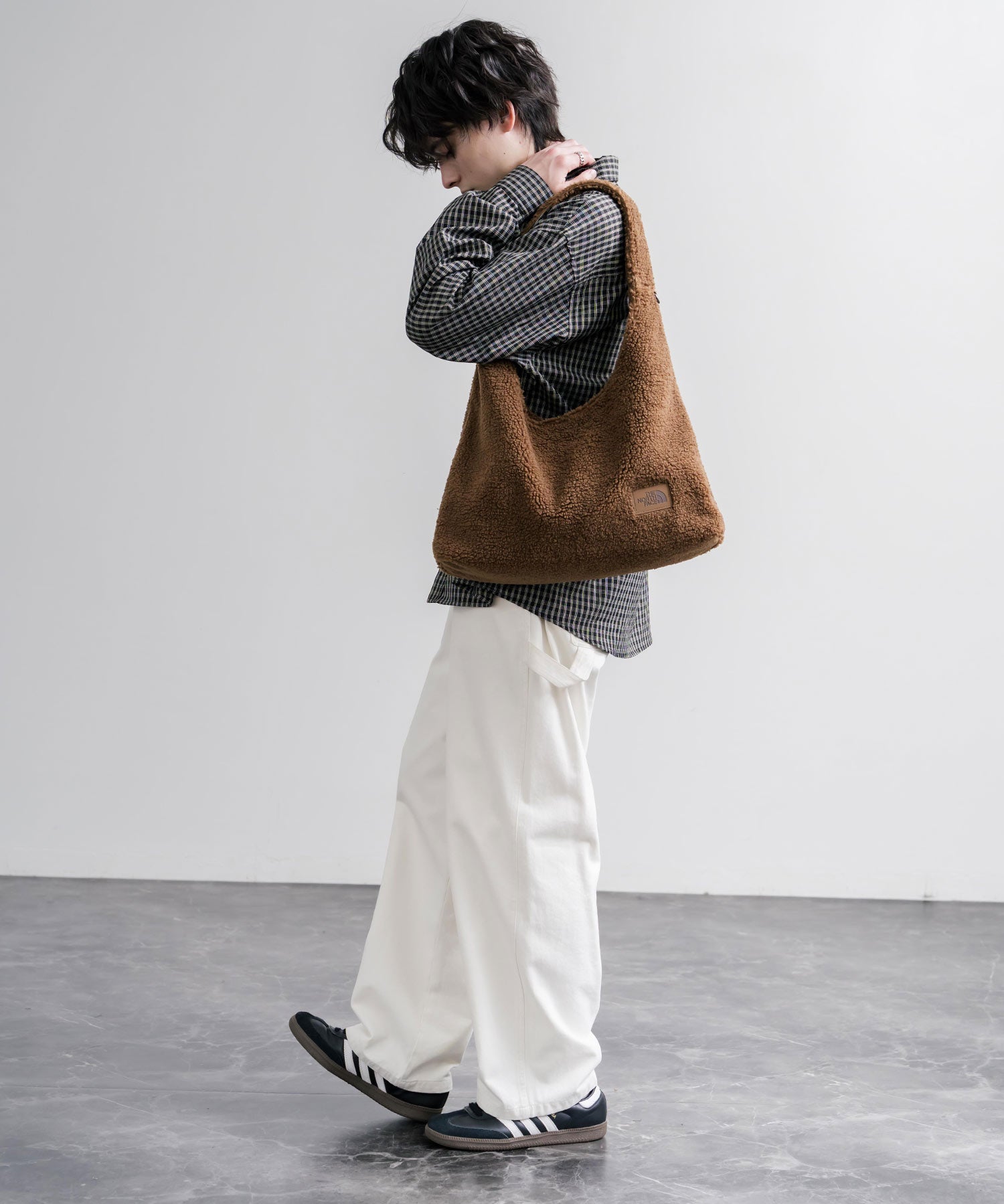 THE NORTH FACE ザ・ノースフェイス TNF TRIG BAG シープボアトートバッグ/トリッグバッグ/ロゴワッペンワンショルダーバッグ 16612