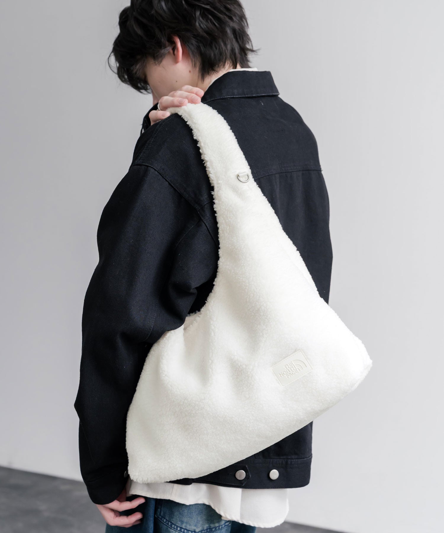THE NORTH FACE ザ・ノースフェイス TNF TRIG BAG シープボアトートバッグ/トリッグバッグ/ロゴワッペンワンショルダーバッグ 16612