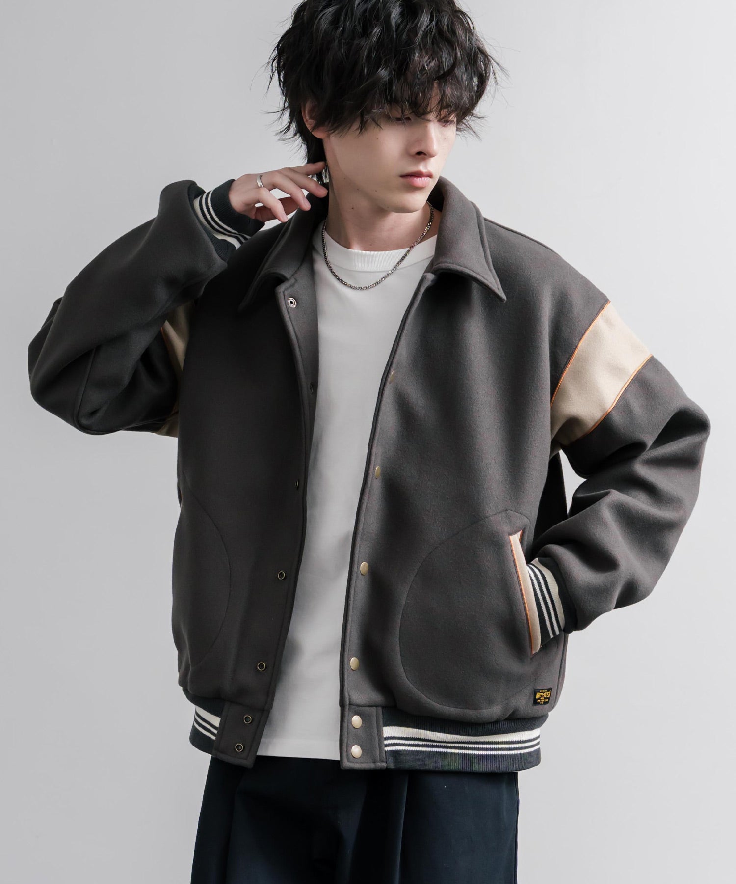  ラインリブブルゾン 2615105 16619
