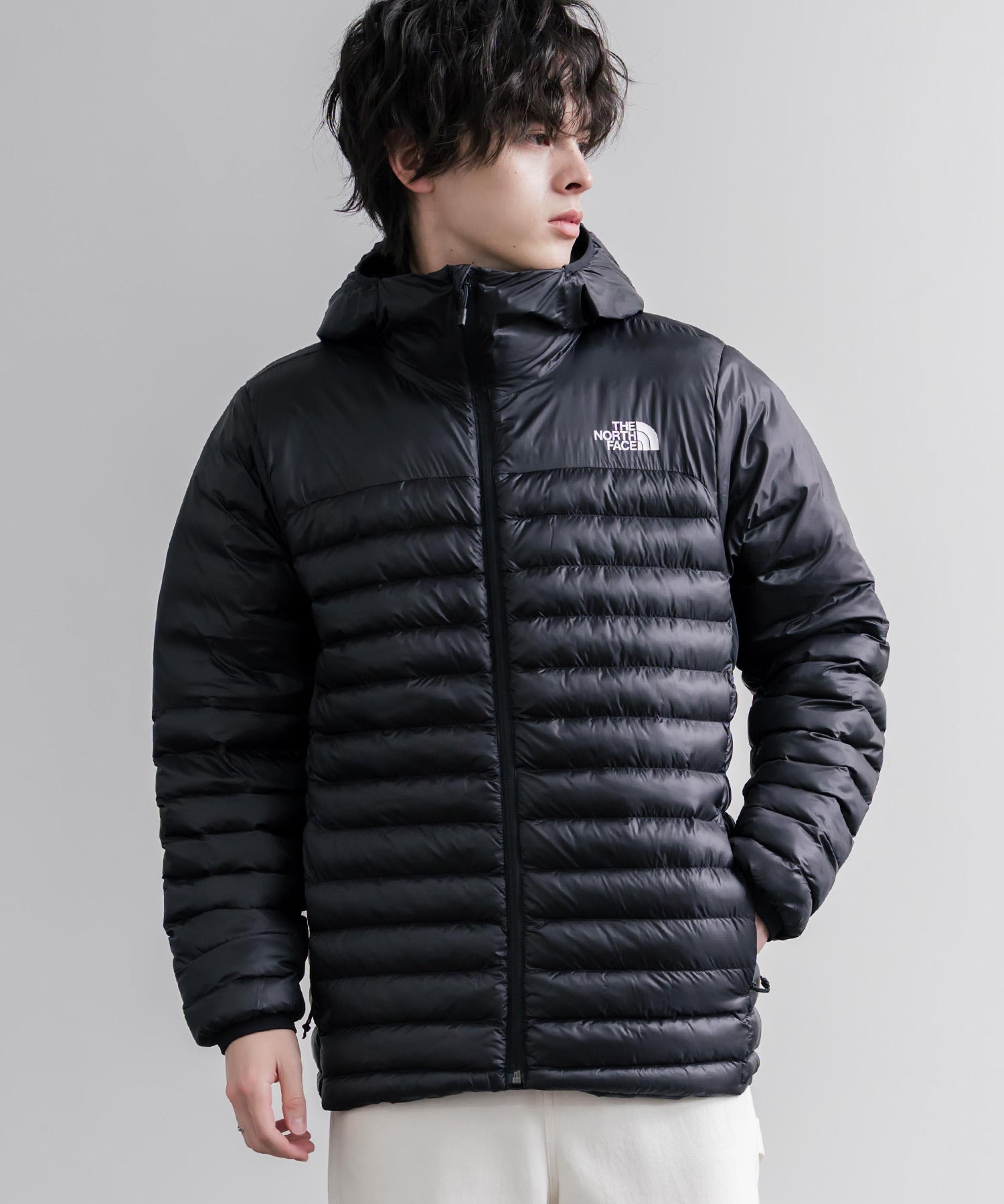 THE NORTH FACE TERRA PEAK HOODIE ポケッタブル薄中綿ナイロンフーディジャケット 16624