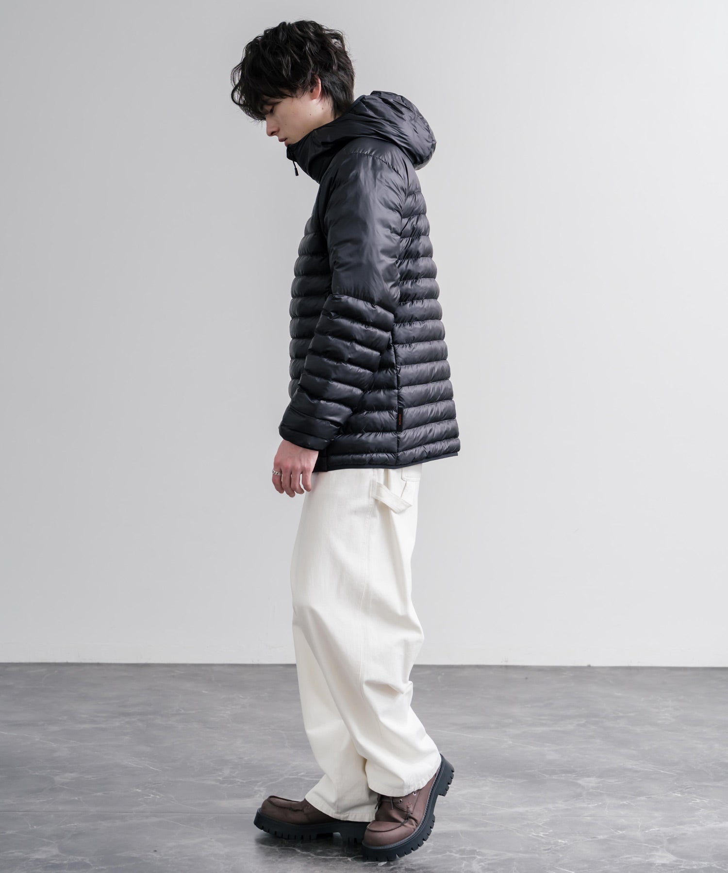 THE NORTH FACE TERRA PEAK HOODIE ポケッタブル薄中綿ナイロンフーディジャケット 16624