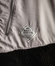 KRIFF MAYER クリフメイヤー 2WAY リバーシブルひっくりスタンドネックボアジャケット/ロゴ刺繍入りボアブルゾン 2514404 14796