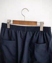 新色追加 セットアップ 接触冷感 多機能素材 リネンライク半袖開襟シャツ＆セミワイドイージーパンツ 15480