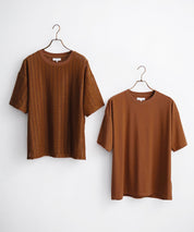 オーバーサイズ 透かし編みアンサンブル半袖Tシャツ