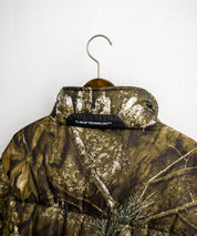 HUF ハフ SEQUOIA PUFFER JACKET REALTREE SEQUOIA PUFFER オーバーサイズワンポイントロゴ中綿ジャケット 15056