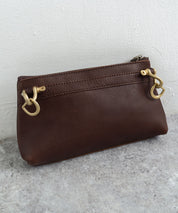 Butler Verner Sails バトラーバーナーセイルズ 日本製 国産ヌメ革レザー捻りシャックルミニショルダーバッグ JA-1713-2 4064