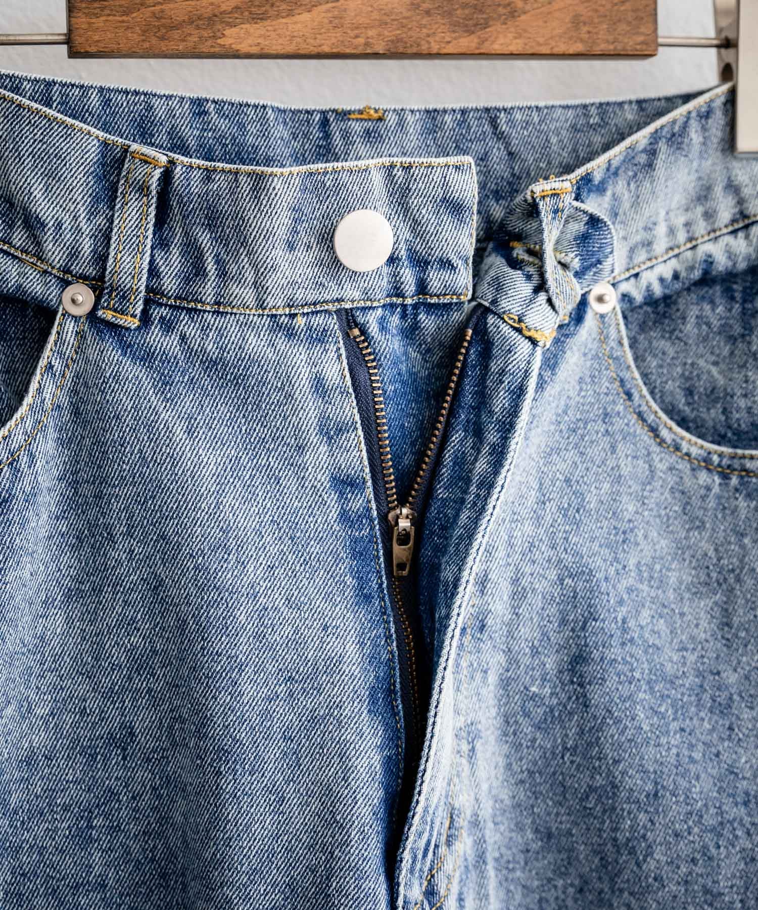 【セットアップ】オーバーサイズデニムジャケット＋ワイドパンツ