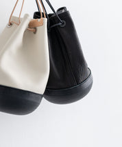 Butler Verner Sails バトラーバーナーセイルズ 日本製 国産DARUMA ALLレザー巾着バッグ JA-2635 11515