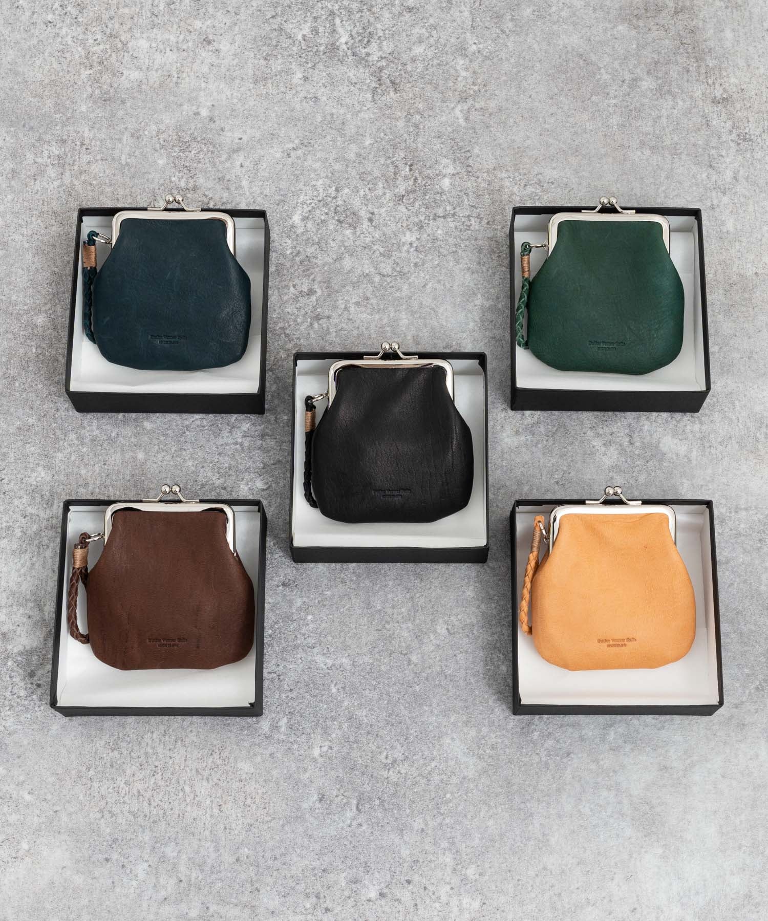 Butler Verner Sails バトラーバーナーセイルズ 日本製 国産ホースレザーがま口ミニウォレット JW-2715 12335