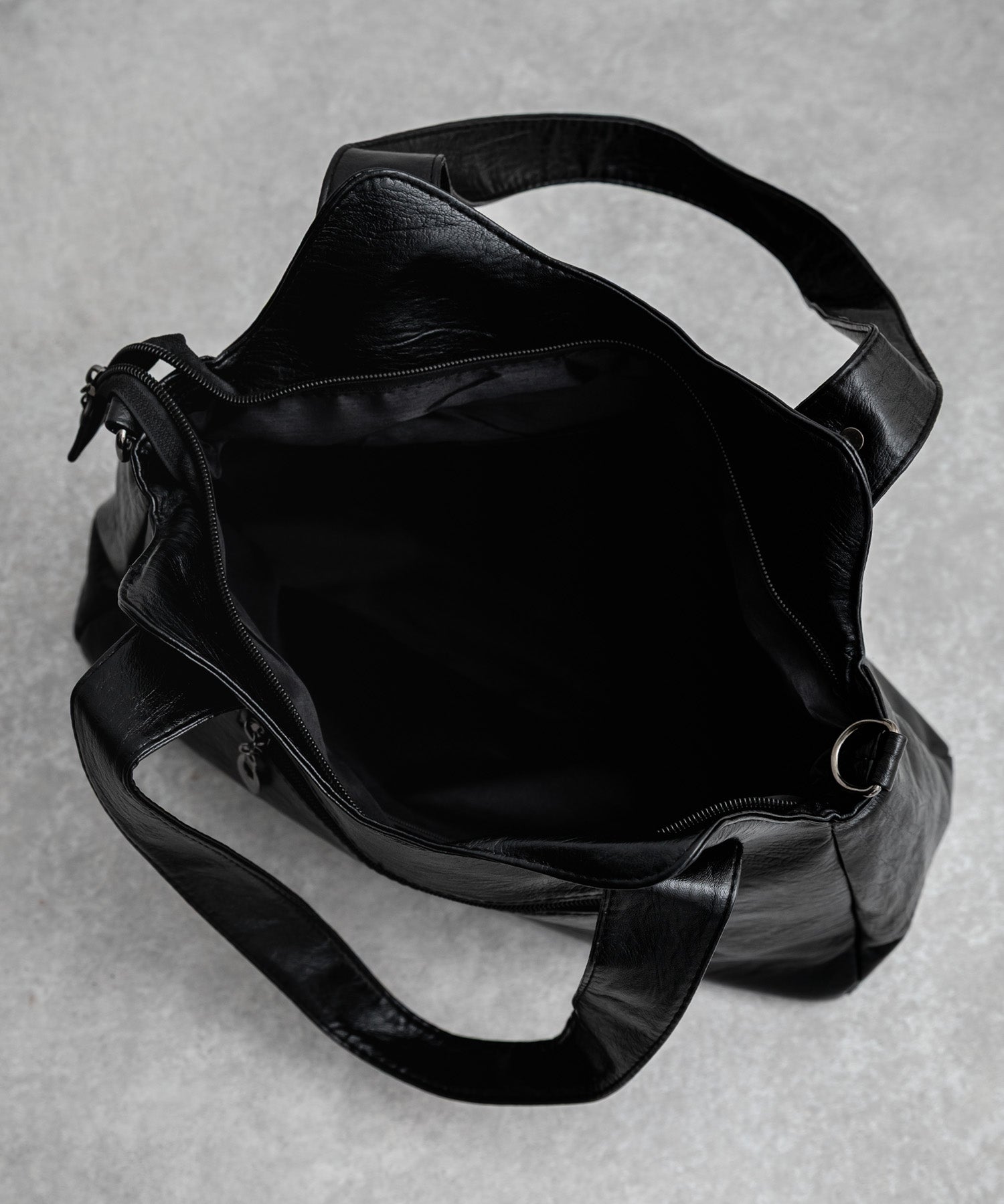 2WAY PUレザーショルダーバッグ/トートバッグ 15506