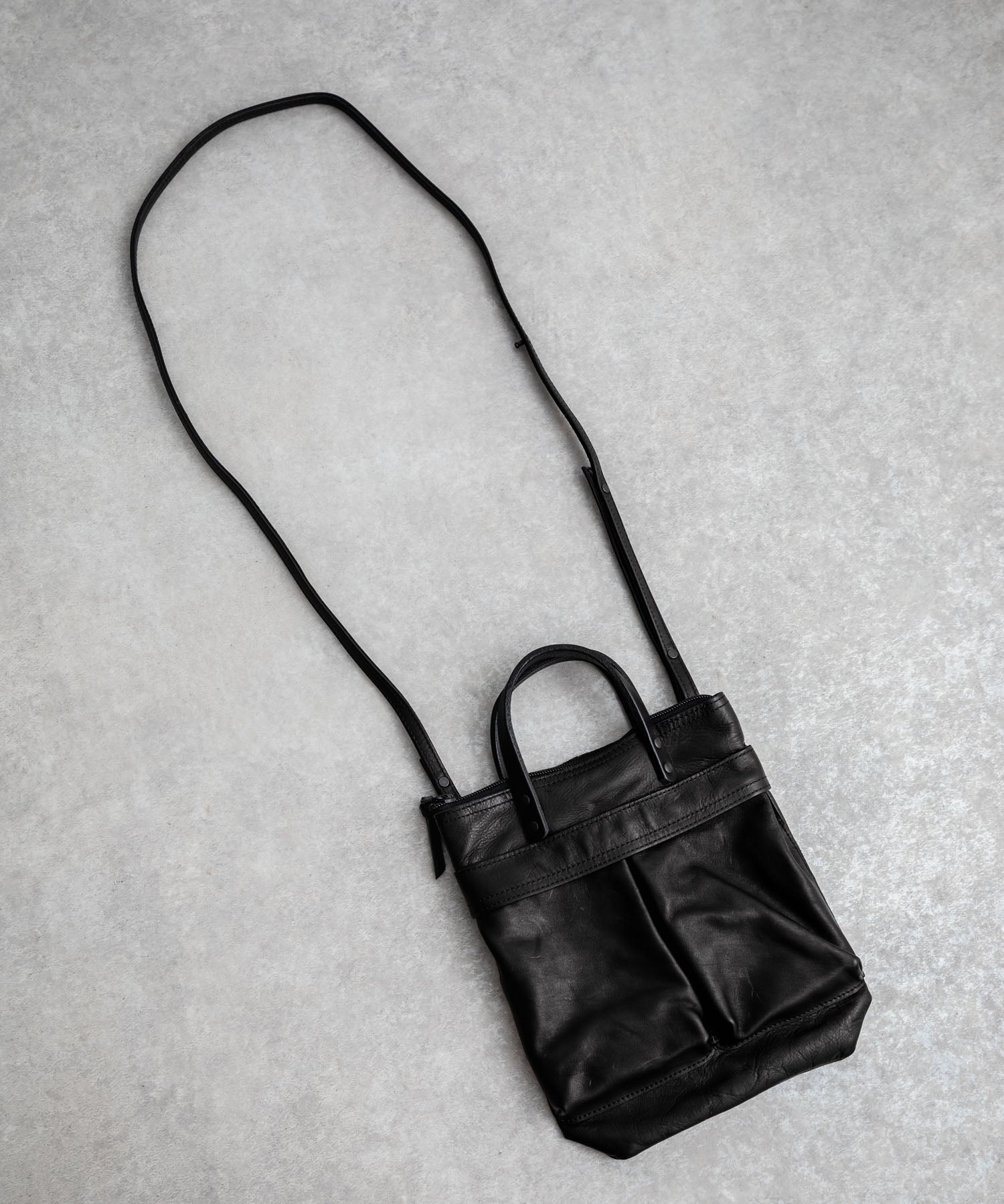 Butler Verner Sails バトラーバーナーセイルズ 日本製 国産ホースレザーミニヘルメットバッグ JA-2928 14269