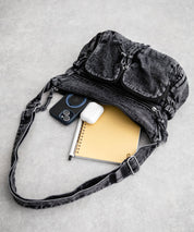 ヴィンテージデニムショルダーバッグ 15507