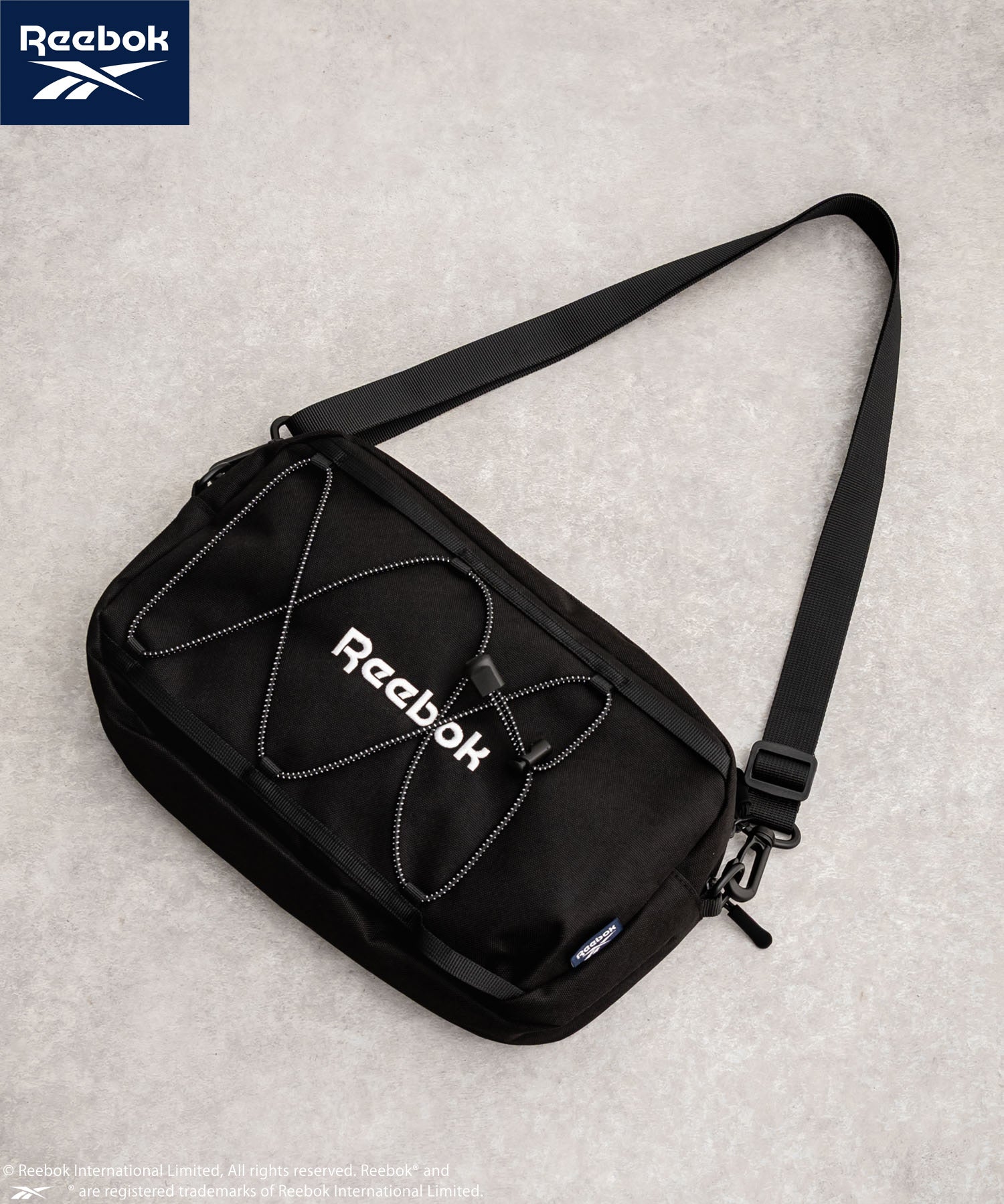 Reebok リーボック ショルダーバッグ付きバックパック/A4収納可能大容量リュック 14841