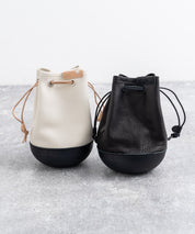 Butler Verner Sails バトラーバーナーセイルズ 日本製 国産DARUMA ALLレザー巾着バッグ JA-2635 11515