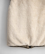 KRIFF MAYER クリフメイヤー 2WAYリバーシブル ひっくりスタンドネックボアベスト/ ワンポイントロゴ刺繍入りジップアップフリースベスト 2612800 16549