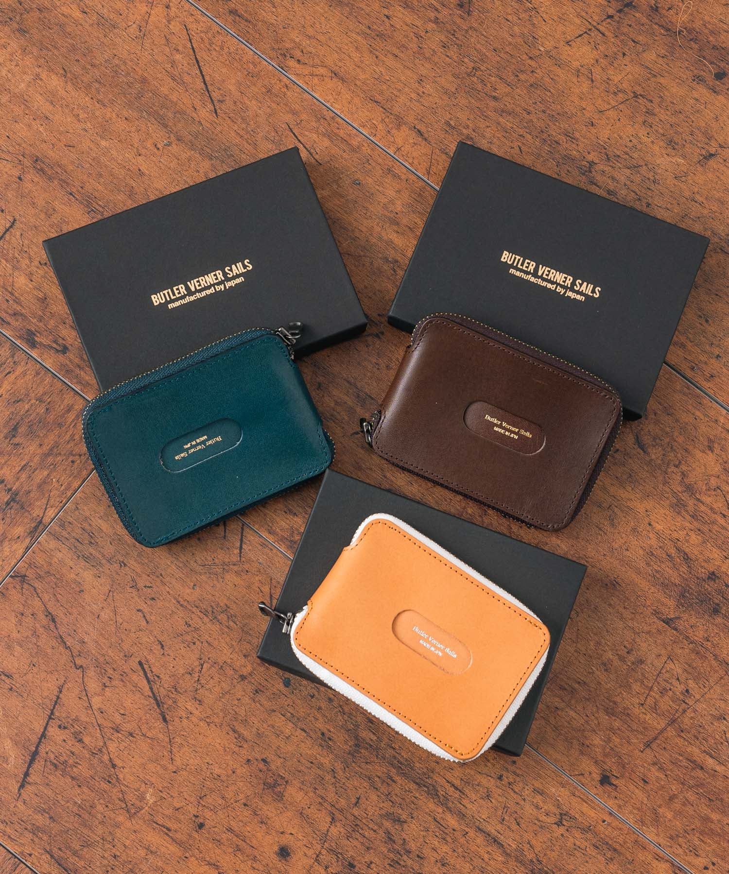 Butler Verner Sails バトラーバーナーセイルズ 日本製 国産カード＆コインケース JW-1974 12332